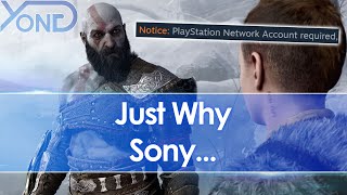 Sony mandate PSN account for God of War Ragnarok on PC making it inaccessible in many countries [upl. by Sisson]