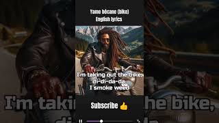 yame becane english lyrics subscribe 👍👍😉 [upl. by Shipley]