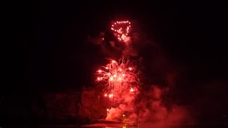 1tes Feuerwerk  Weinfest Boppard 2016 [upl. by Brost174]