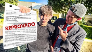 🚨NÃO ACREDITO🚨 MEU IRMÃO VAI REPROVAR NA ESCOLA DO JOÃO CAETANO [upl. by Ellevehs]