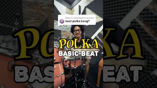 Basic polka drum beat  Polka beats  Belajar drum polka  Beat drum polka  drummer polka [upl. by Eartha]