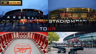 Arsenal Emirates Stadium Tour  2024 [upl. by Attej494]