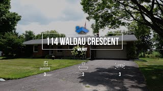 114 Waldau Cres Wilmot  Overview Video with Aerial Highlights Unbranded [upl. by Iorgo]