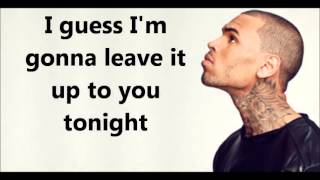 Chris Brown  I Cant Win Lyrics 2013 ALBUM X [upl. by Doomham542]