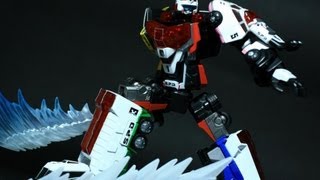 Toy Review Super Robot Chogokin Dekaranger Robo [upl. by Jelena]