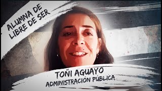 Testimonio Toñi Aguayo alumna del entrenamiento Libre de Ser [upl. by Primo403]