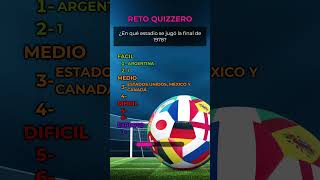 Quiz Mundiales de Fútbol ⚽️🏆 RetoQuizzero [upl. by Corder]