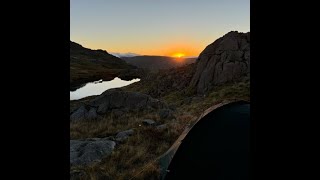 Lake District wildcamping with Terra Nova trailer nature hiking [upl. by Rus]