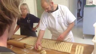 Norwegian Master Baker Morten Schakenda makes his famous Bolle at Bakeriet i Lom [upl. by Boylan]