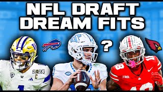 5 NFL Draft Dream Fits [upl. by Rajiv]