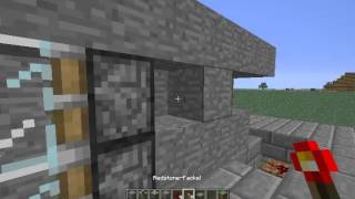 Tutorial Minecraft Glastür [upl. by Vi430]