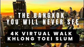 Bangkok’s biggest slum and why I love it so much More than 100000 people live Khlong Toei slums [upl. by Darcie]