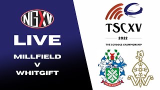 LIVE RUGBY MILLFIELD V WHITGIFT  THE SCHOOLS CHAMPIONSHIP  ROUND 4 [upl. by Jempty]