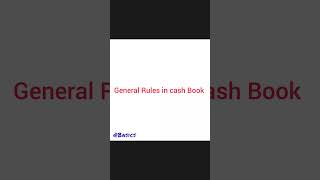 Cash BookmeaningRulesformatTypes accounting cashbook education exam basicaccounts [upl. by Stolzer]