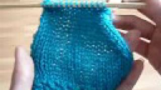 How to Knit Decrease  SSK aka slip slip knit [upl. by Lubin267]