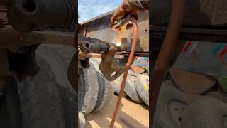 Truck Chassis Welding Strengthen Process truck workshop skills shorts shortsvideo viralshorts [upl. by Marguerita868]