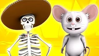 dem bein  skjelett danse for barn  Barnesanger på Norsk  Dem Bones  Kids Tv Norsk [upl. by Hsinam]