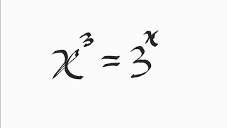 x3  3x solving maths W Lambert function [upl. by Hetti]