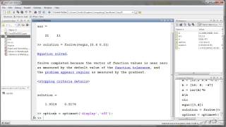 MATLAB Solvers [upl. by Vigen]