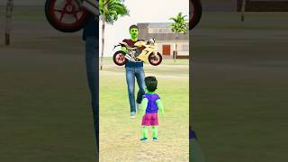 Ananya Ke Papa Ne Amayra Ki cheen Li Bike 😭  Cartoon  Bhoot  Gulli Bulli shorts cartoon sad [upl. by Anelhtac]