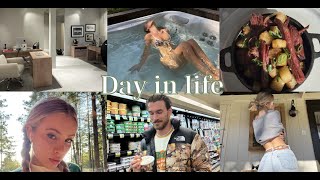 Day in the lifenew office healthy hair routine boyfriend [upl. by Yetti]