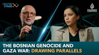 The Bosnian Genocide and Gaza War Drawing Parallels  Centre Stage [upl. by Raeann736]