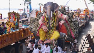 Ganesh Shobha Yatra 2024  Ganesh Nimajjanam 2024  Ganesh Visarjan in Hyderabad  Ganesh immersion [upl. by Sacksen]