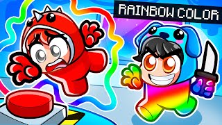 Playing As RAINBOW COLOR Imposters In Among Us [upl. by Saberio]