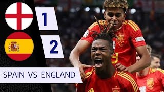 Spain vs England 21  Highlights  UEFA EURO 2024 FINAL [upl. by Naihs]