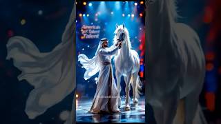 A woman performance AGT 44 americagottalent magic shorts [upl. by Naejamron]