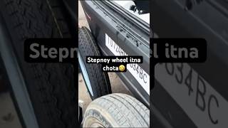 Stepney tyre itna chota hai🤣mahindra3xo [upl. by Anawaj314]