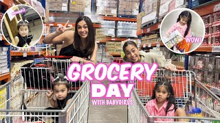 GROCERY DAY WITH BABIES  ZEINAB HARAKE [upl. by Ahseik]