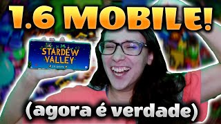 SAIU🚨 Update 16 pra Mobile e Console no Stardew Valley  Fazendo Speedrun no Celular pela 1ª vez [upl. by Araj]