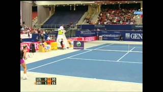 Sabine Lisicki v Alberta Brianti WTA Linz 2011 Highlights [upl. by Aliuqa31]