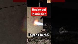 Rockwool Insulation vs FIRE [upl. by O'Meara393]