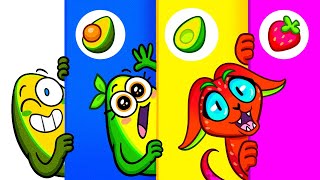 Strawberry Cat Escape Room Challenge  Avocado Couple [upl. by Akalam]