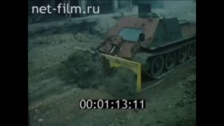 Hungarian Army military vehicles conversion to bulldozers [upl. by Kurt875]