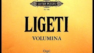 György Ligeti  Volumina par Frédéric Muñoz Orgue Kern de Nimes [upl. by Adnohr]