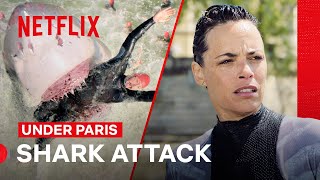 Shark Attack In The River Seine  Under Paris  Netflix Philippines [upl. by Ttayh]