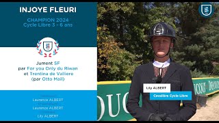 Fontainebleau 2024  Interview Champion CL3  INJOYE FLEURI [upl. by Laverne345]