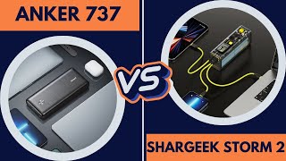 Anker 737 Vs Shargeek Storm 2 Power Bank [upl. by Ajiak580]