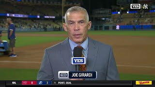 Joe Girardi joins the studio crew to break down Game 2 [upl. by Ydnys]