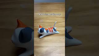 A 3Dprinted calico cat！ [upl. by Rosalia]