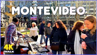 【4K】WALK Ciudad Vieja Montevideo Uruguay  walking tour [upl. by Grani470]