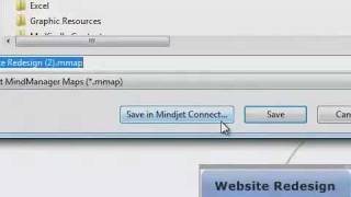 Learn how easy to is to share MindManager Maps using Mindjet Connect [upl. by Dlanor]