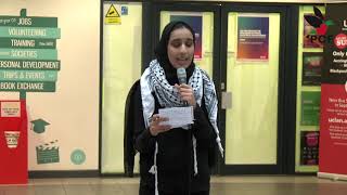 UCLans Show of Solidarity with the Palestinian People [upl. by Ailenroc]