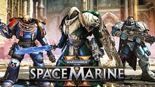 Warhammer 40k Space Marine 2 NEW Gameplay Weapons Bosses PVP Multiplayer and Deep Customization [upl. by Sadira501]