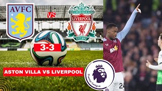 Aston Villa vs Liverpool 33 Live Stream Premier League Football EPL Match Score 2024 Highlights [upl. by Dalli268]