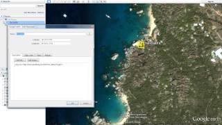 Adding a Placemark with a link to an image in Google Earth [upl. by Lutero927]