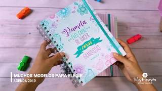 AGENDAS PERSONALIZADAS 2019 [upl. by Tasiana523]